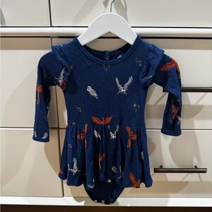 Kyte BABY Harry Potter Twirl Bodysuit Dress